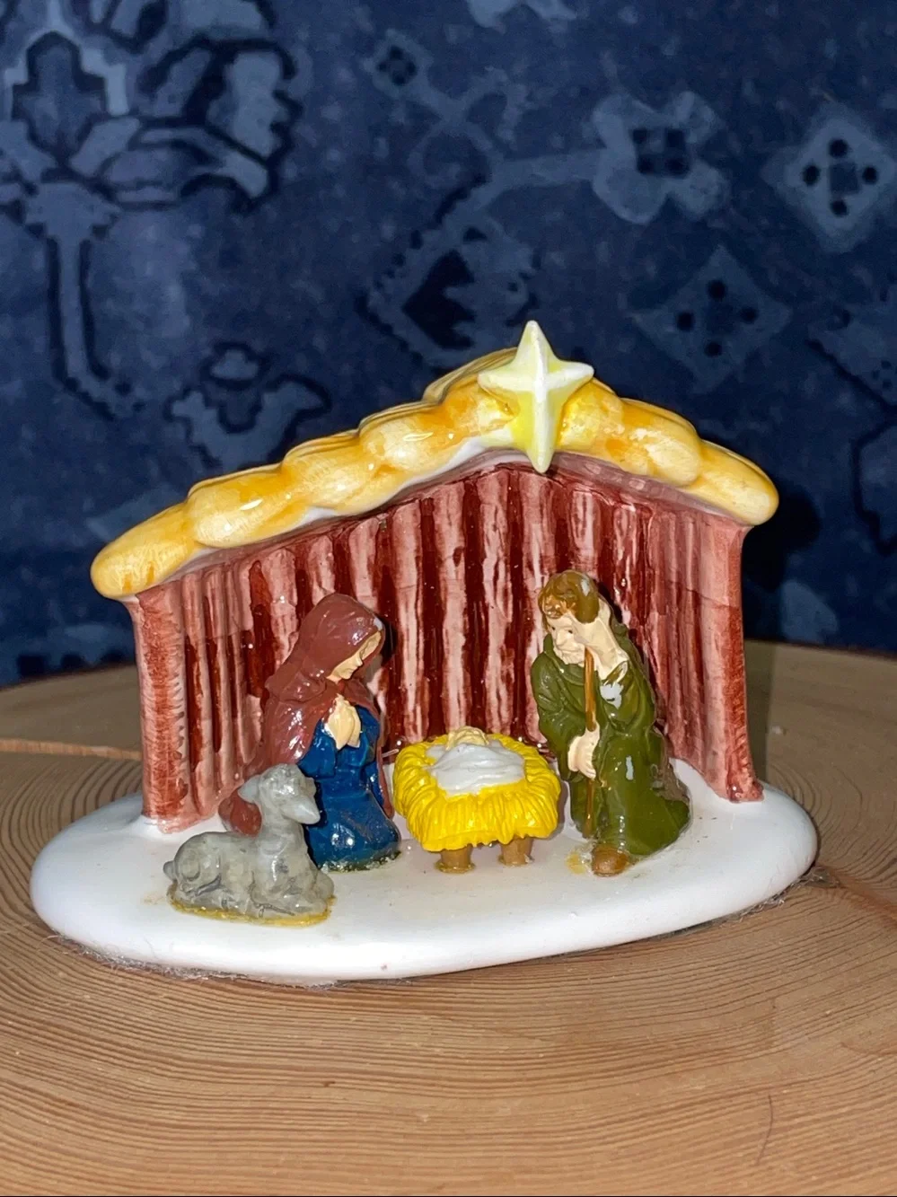 Dept 56 Miniature Nativity Scene for Snow Village